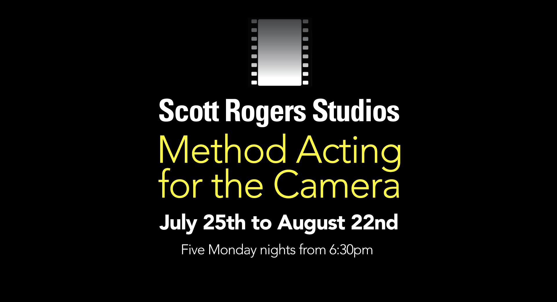 Method Acting for the Camera