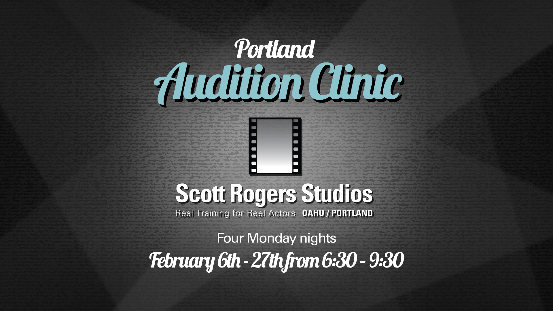PDX February Auditioning Clinic